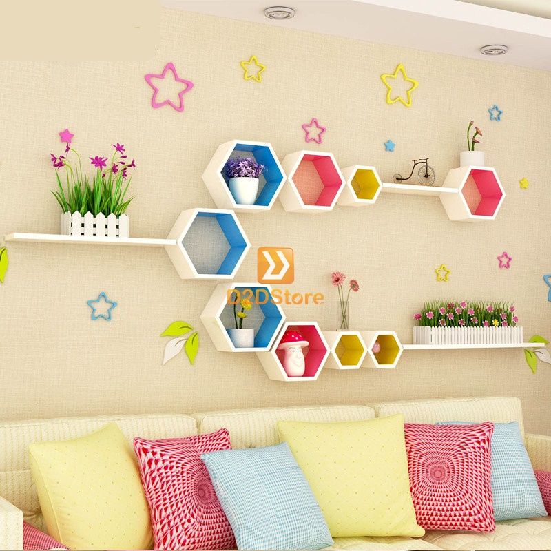  Kệ trang trí treo tường KTT.TT36 