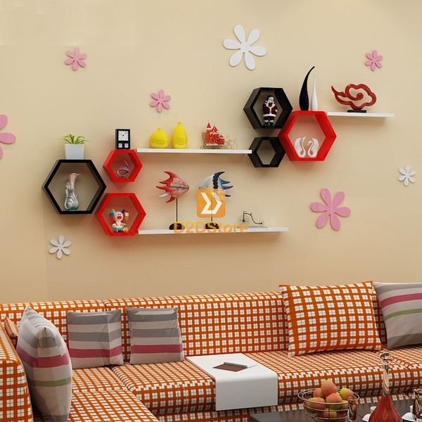 Kệ trang trí treo tường KTT.TT37