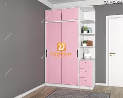 Tủ quần áo melamine cửa lùa TA.MCL04