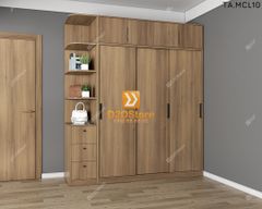 Tủ quần áo melamine cửa lùa TA.MCL10