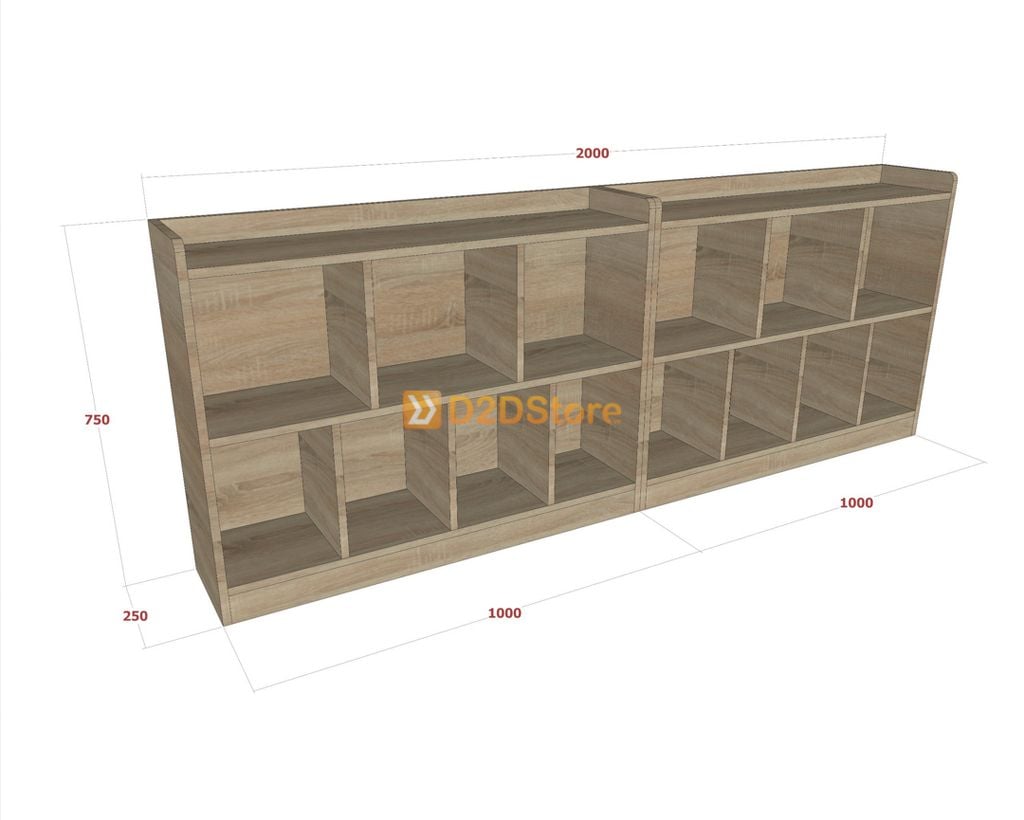 Kệ sách để sàn KS.DS03