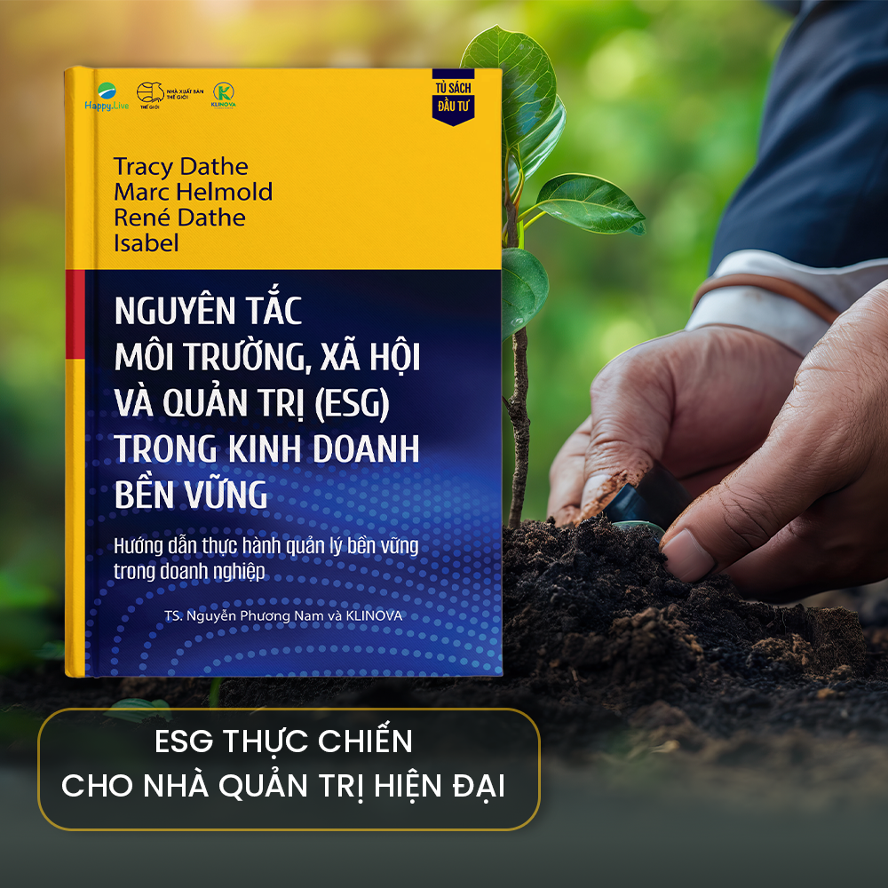  Bộ sách Giải pháp ESG: Kết nối tư duy quản trị và dữ liệu định lượng 