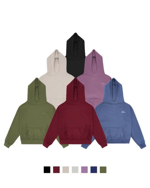  GUCOON® DRILL HOODIE BOXY 