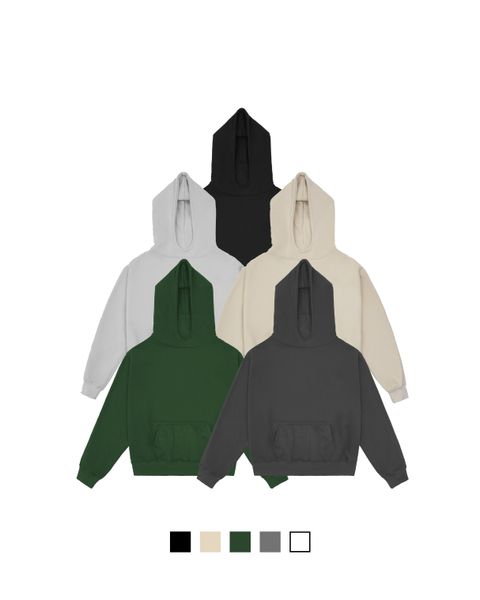  GUCOON® BLANK BOXY HOODIE 