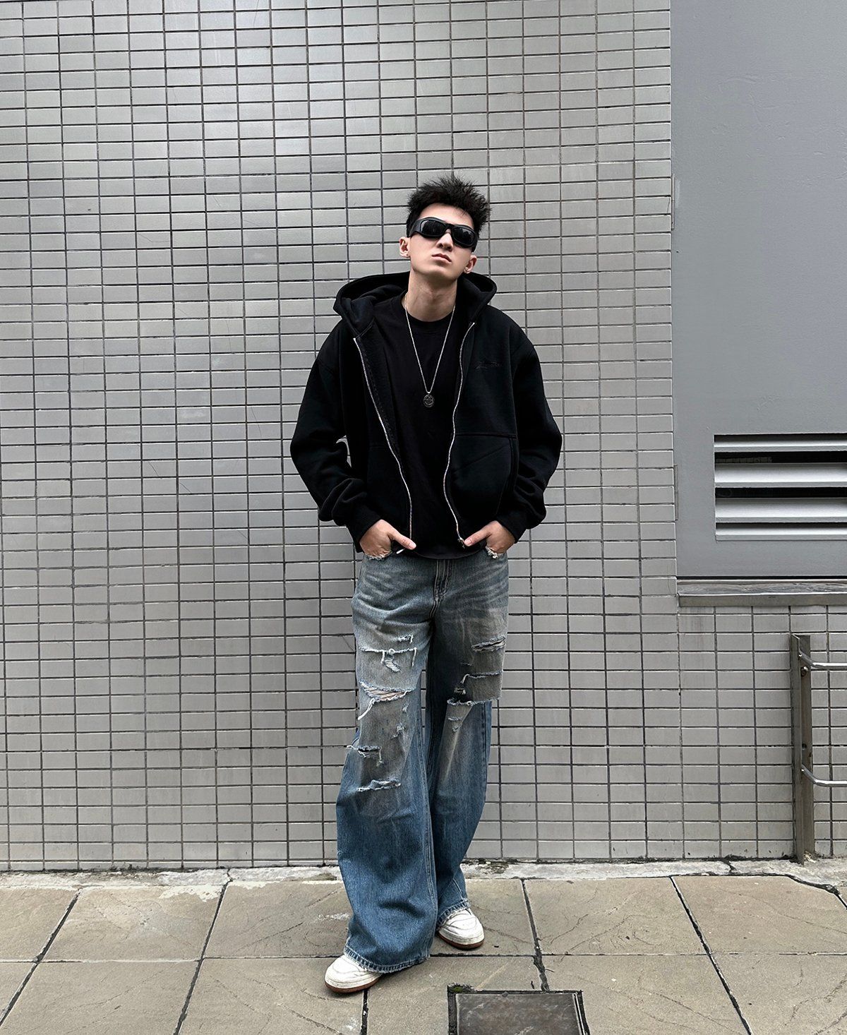  GUCOON® BOXY HOODIE ZIP 