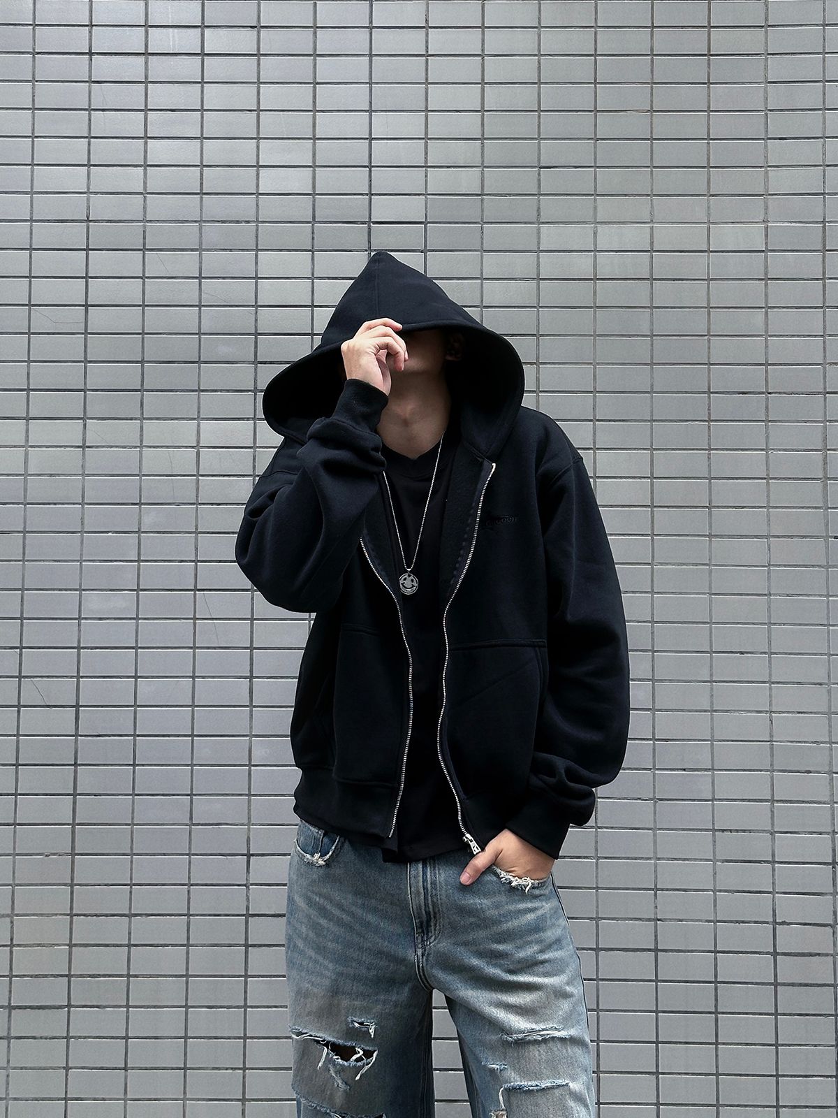  GUCOON® BOXY HOODIE ZIP 