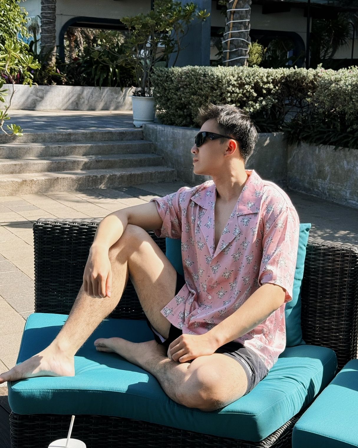  GUCOON® CUBAN SHIRT - PINK COCO 