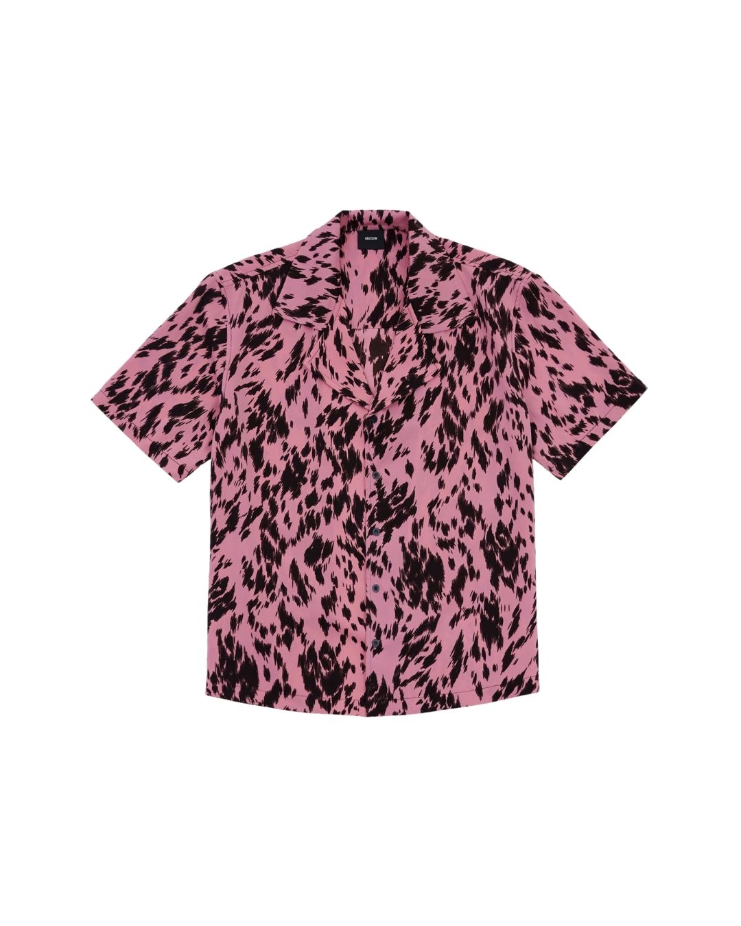  GUCOON® CUBAN SHIRT - PINK LEO 