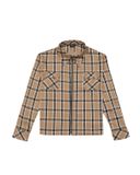  GUCOON® ZIPPED FLANNEL SHIRT 