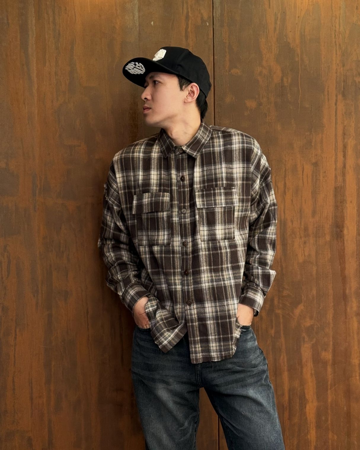  GUCOON® OVERSIZED FLANNEL 