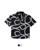  GUCOON® CUBAN SHIRT ABSTRACT 