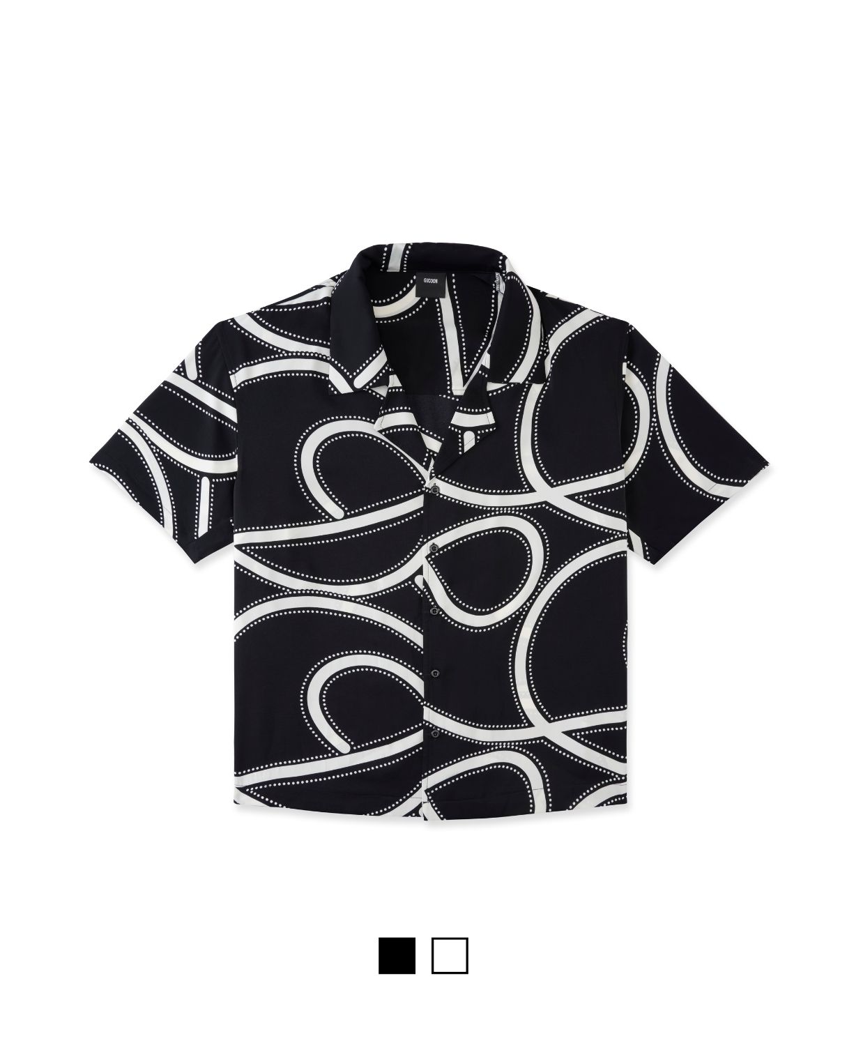  GUCOON® CUBAN SHIRT ABSTRACT 