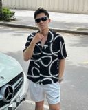  GUCOON® CUBAN SHIRT ABSTRACT 