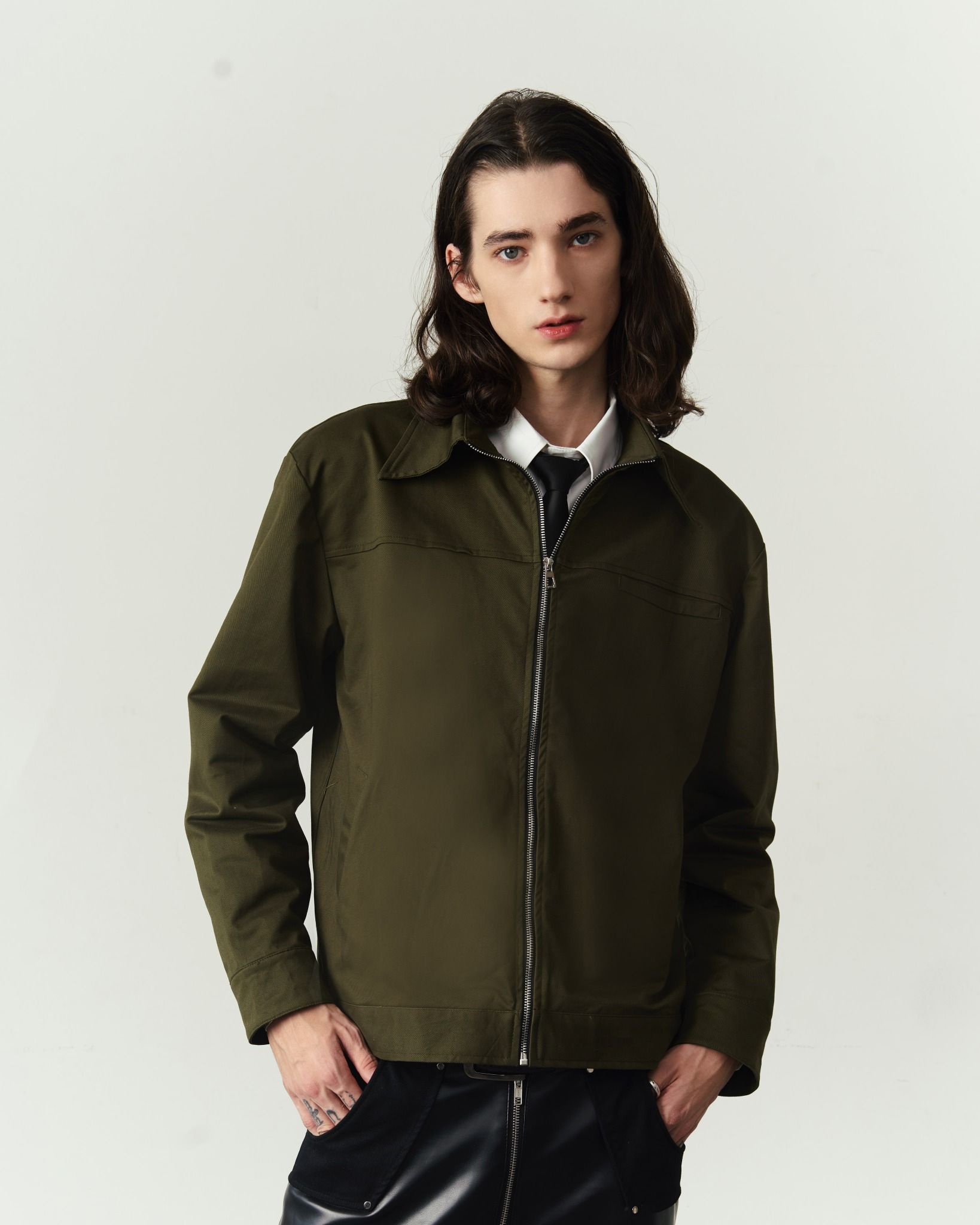  GUCOON® BOXY KAKI WORK JACKET 