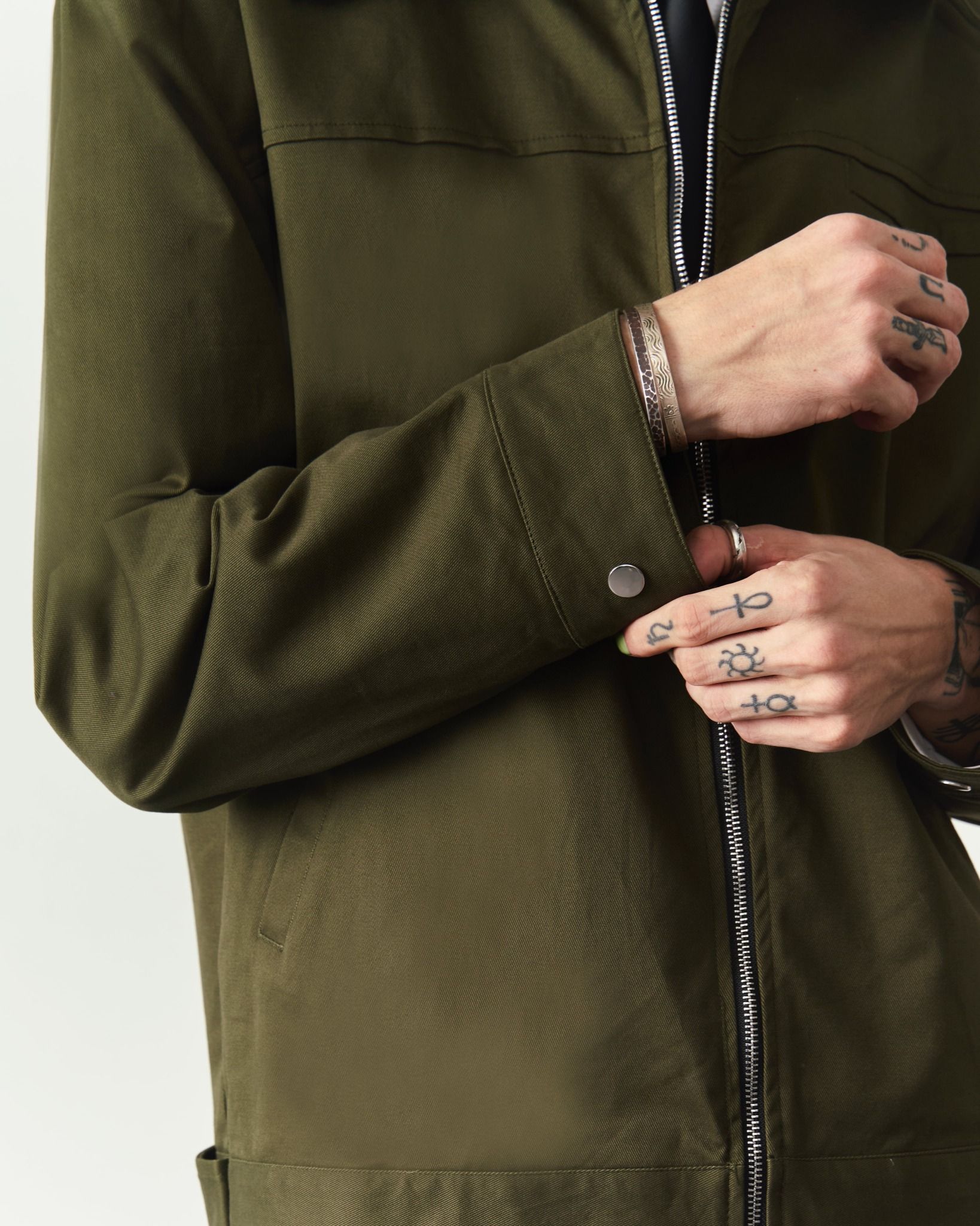  GUCOON® BOXY KAKI WORK JACKET 