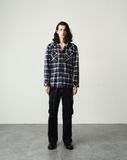  GUCOON® RELAXED FLANNEL SHIRT 