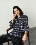  GUCOON® RELAXED FLANNEL SHIRT 