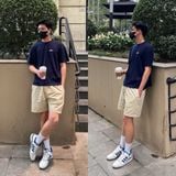  GUCOON® BASIC KAKI SHORT 