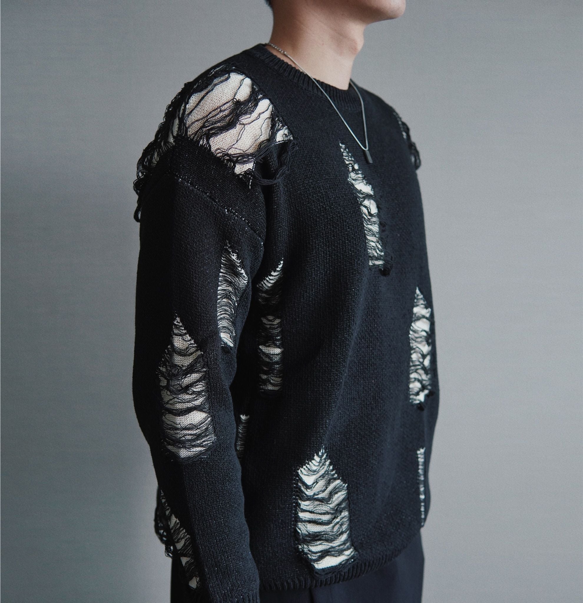  GUCOON® DISTRESSED KNIT 