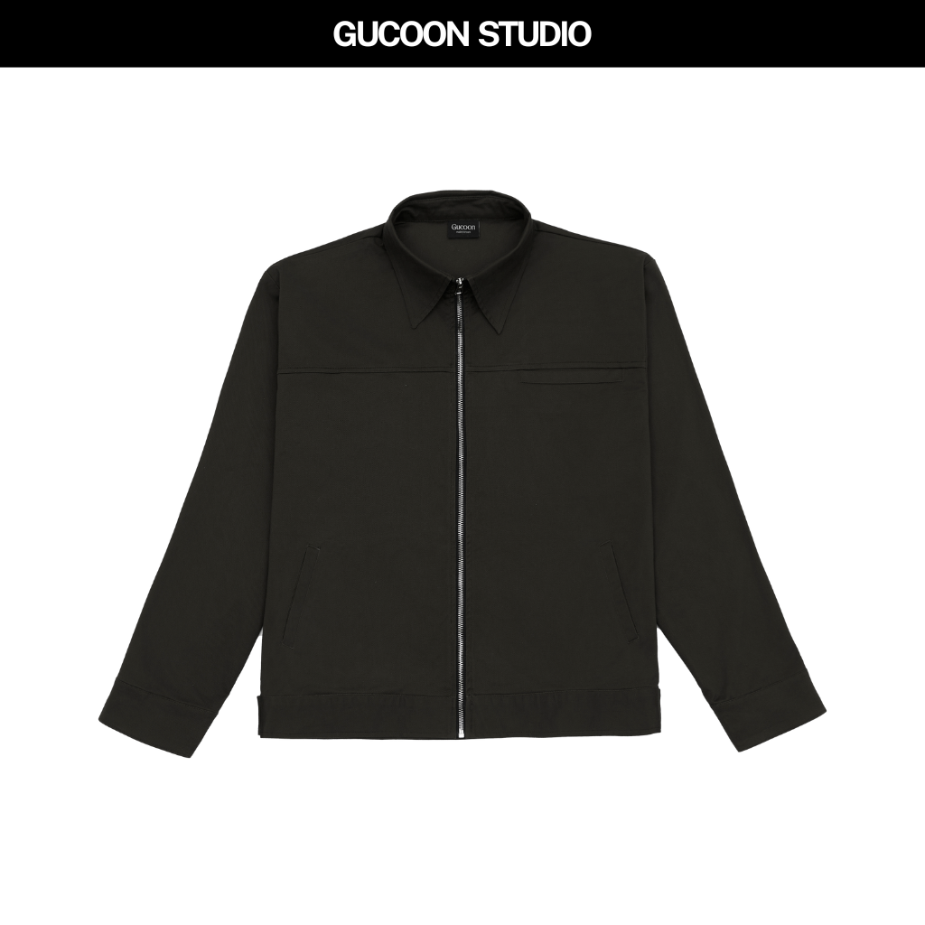  GUCOON® BOXY KAKI WORK JACKET 