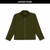  GUCOON® BOXY KAKI WORK JACKET 