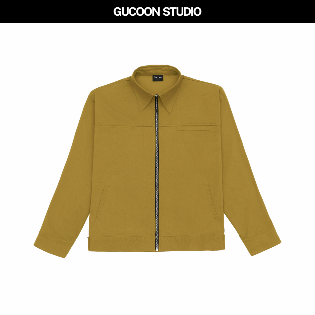  GUCOON® BOXY KAKI WORK JACKET 