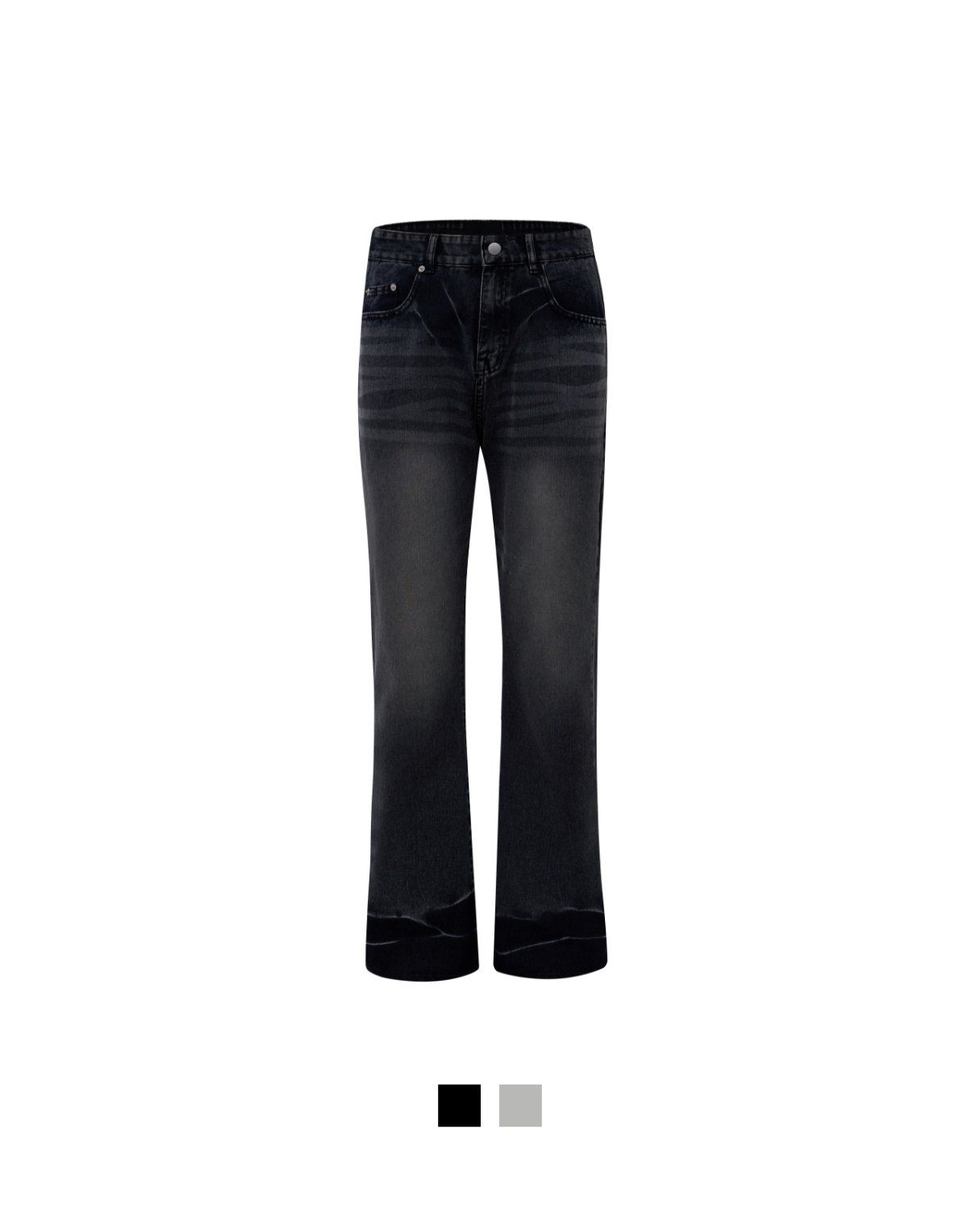  GUCOON® VINTAGE STRAIGHT WASH JEANS 