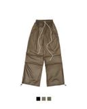  GUCOON® METALIC PARACHUTE PANTS 
