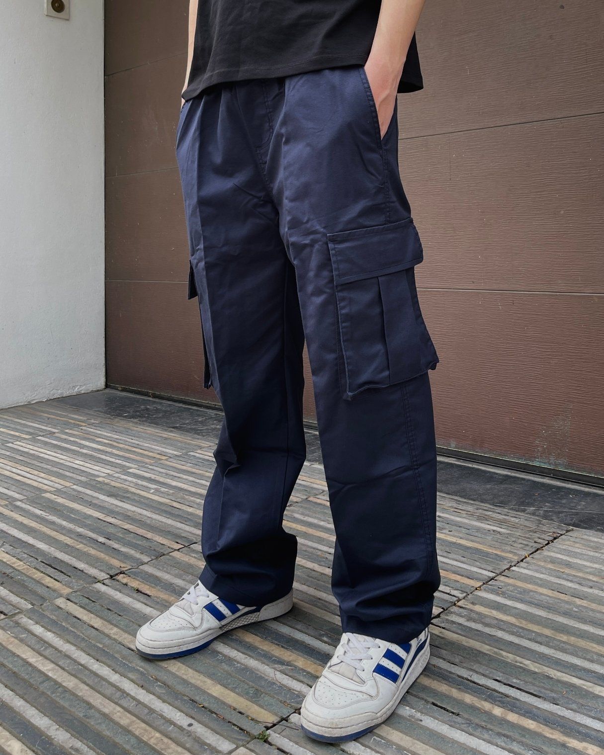  GUCOON® KAKI CARGO PANTS 