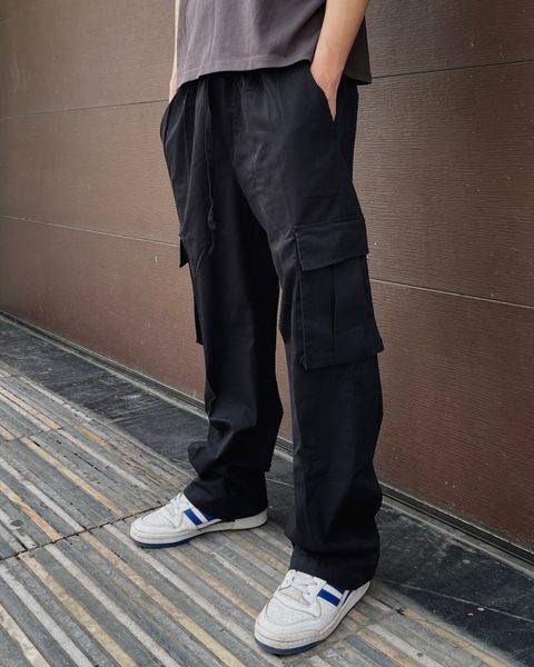  GUCOON® KAKI CARGO PANTS 