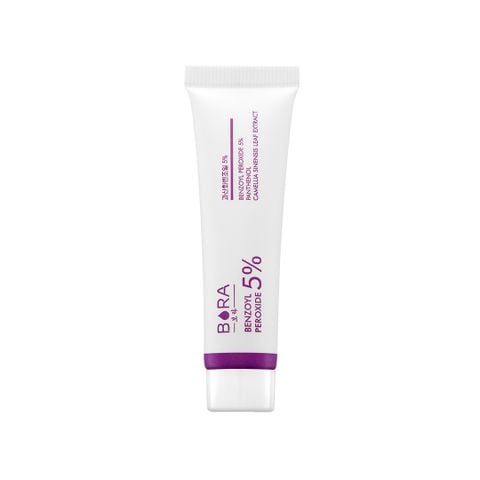 Gel - Chấm mụn - Bora - Benzoyl Peroxide 5% - Tuýp 15g