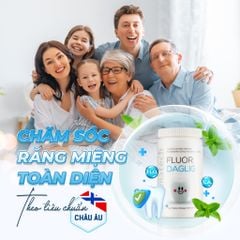 Viên ngậm bảo vệ sức khỏe răng miệng Pharmatech Fluor Daglig