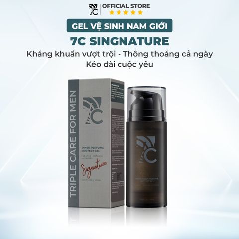 Gel vệ sinh nam giới hương nước hoa 7C Signature