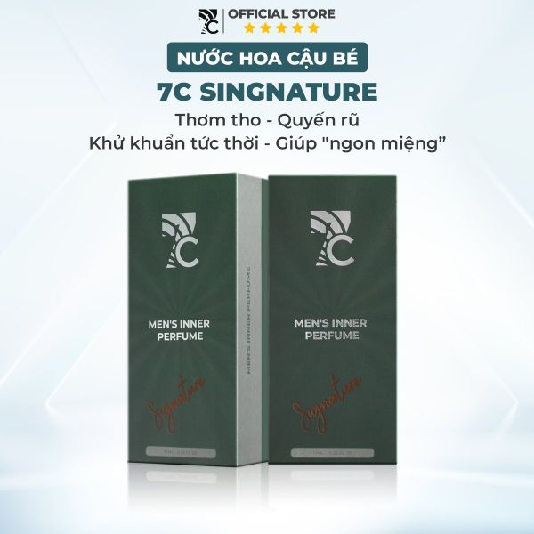 Nước hoa cậu bé - giúp vùng kín luôn thơm tho 7C Signature Inner Perfume 10ml