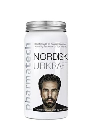 Viên nang tăng cường sức khỏe nam giới Pharmatech Nordisk Urkraft - Lọ 68 viên