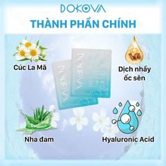 Mặt nạ trắng da mờ nám chống lão hóa – Dokova Facial Mask