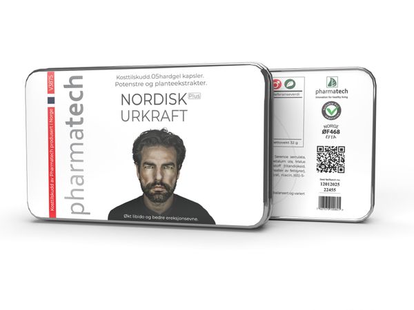 Viên nang tăng cường sức khỏe nam giới Pharmatech Nordisk Urkraft Plus - Hộp 5 viên