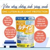  Viên Uống Hỗ Trợ Mắt Chống Ánh Sáng Xanh Dhc Lutein Blue Light Protection 