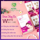  Serum Trắng Da White Skin Care Tinh Chất Dưỡng Ẩm Chống Lão Hoá Da Mặt Mờ Nám - 1 Vỉ 5 Viên 