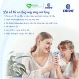  Máy Xông Mũi Họng Điện Dung Siêu Âm Cầm Tay CHIDO YS-31 