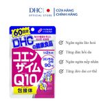  Viên uống chống lão hóa da Coenzyme, Ngăn ngừa lão hóa, Tăng đàn hồi da, Ngăn ngừa nếp nhăn, Tăng dẻo dai cơ thể 