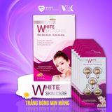  Serum Trắng Da White Skin Care Giúp Dưỡng Ẩm Chống Lão Hoá Mờ Thâm Nám Tàn Nhang Hộp 6 Vỉ 