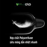  Bao cao su OLO 0.01 Vàng Lửa Băng siêu mỏng, nhiều gel bôi trơn, tăng hưng phấn, kéo dài thời gian quan hệ, Hộp 10 Bao 