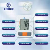  Máy Đo Huyết Áp Bắp Tay CHIDO, Đo Nhịp Tim Công Nghệ Nhật Bản 