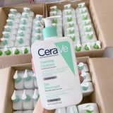  Sữa rửa mặt Cerave Foaming Facial Cleanser dành cho da dầu da khô 473ml 