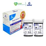  Que Thử Đường Huyết CHIDO GLS - 79 Tặng Kèm Kim Lấy Máu, Hộp 50 que 