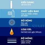  Bao cao su Sagami Xtreme Spearmin - Tê Mát Kéo Dài 
