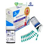  Que Thử Đường Huyết CHIDO GLS - 79 Tặng Kèm Kim Lấy Máu, Hộp 50 que 