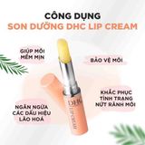  Son Dưỡng DHC Lip Cream Dưỡng Ẩm Làm Mềm Môi Ngừa Thâm Môi Ngăn Lão Hóa 