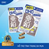  Viên uống Bổ sung Kẽm Ngừa Mụn DHC Zinc 